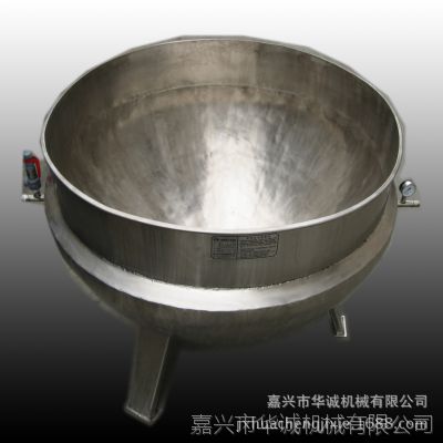 不锈钢夹层锅 立式夹层锅 可倾式夹层锅 蒸汽夹层锅 蒸煮锅(图)