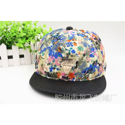 red leather snapback hat/black hat and cap/black and white h