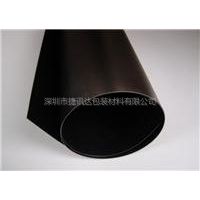 供应0.2、0.25、0.3、0.5mm印刷级哑黑PVC片材