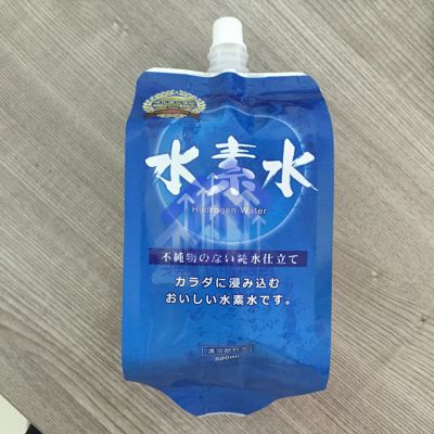 出口日本水素水铝箔吸嘴袋家庭饮用水矿物质水袋生产厂家5公斤袋装水