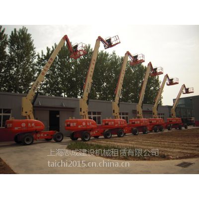 上海车墩出租15米电动曲臂车外墙施工