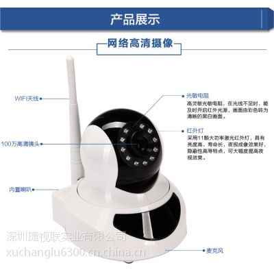 供应yoosee 2cu无线摄像头wifi 家用 手机960P高清网络摄像机手机 监控摄像头