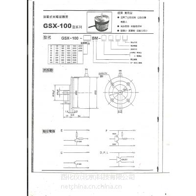 编码器型号:GSX-101-5BM-G24C