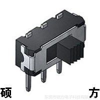 直插二档侧拨滑动开关M.VS1260