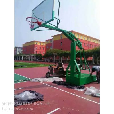 有质量检测报告的学校标准比赛用篮球架生产厂家
