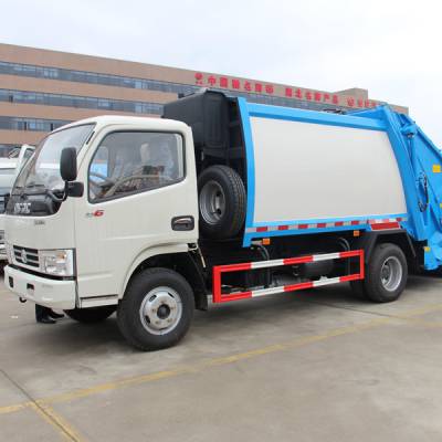 金霸压缩垃圾车_东风5立方金霸压缩垃圾车