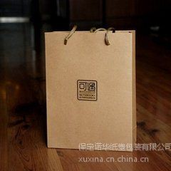 手提纸袋子定做现货牛皮纸袋服装袋定制礼品袋包装袋厂家