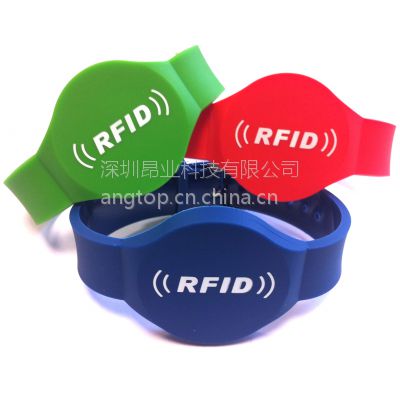 RFID硅胶腕带 智能腕带 门票识别 专业定制