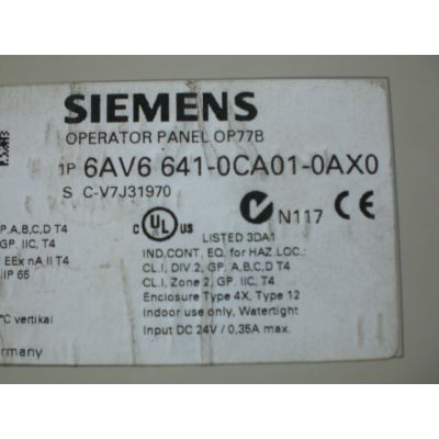 6AV6641-0CA01-0AX0OP77B