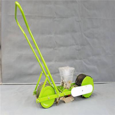 人力手推蔬菜播种机 单行萝卜播种机 润丰农用精播机