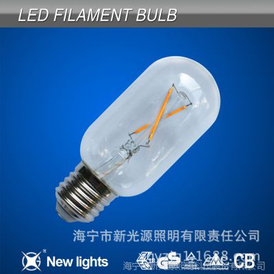 LED爱迪生钨丝灯 T45 2W（取代白炽灯、钨丝灯）