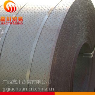 供应广西热轧花纹板Q195 厂家直销 现货批发 各种规格齐全