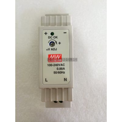 台湾明纬导轨式安装开关电源DR-15-24 15W 24V 0.63A