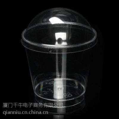 新品180ml慕斯杯 一次性塑料杯加厚透明提拉米苏木糠含球盖可印刷