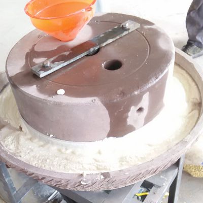 潾钰奇晋城仿古电动米浆石磨豆浆机