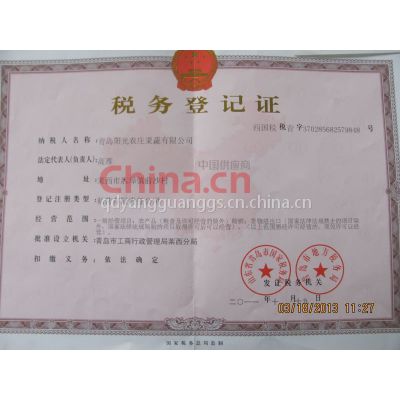 税务登记证
