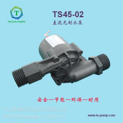 德胜牌TS45-02管道增压泵 DC12V/24V不阻塞直流水泵
