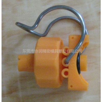 供应塑料夹扣喷嘴 喷淋前处理喷嘴 塑胶可调球形卡管扇形喷嘴