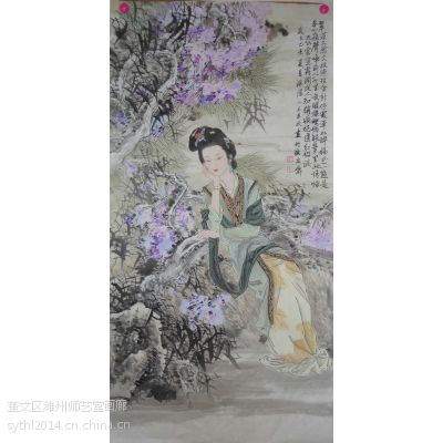 艺术品投资字画人物画山东***画家王英民