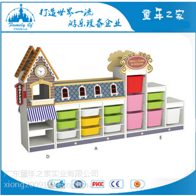 深圳生产幼儿园玩具设备的厂家 儿童卡通造型玩具柜