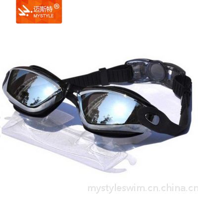 迈斯特泳镜 防雾泳镜 游泳镜 精工背扣 男女通用 高清游泳眼镜厂家批发