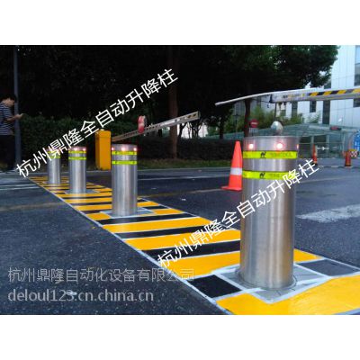 杭州鼎隆pss-485供应降柱台州升降柱路障路桩路柱地柱地桩车挡防撞柱伸缩车挡伸缩柱