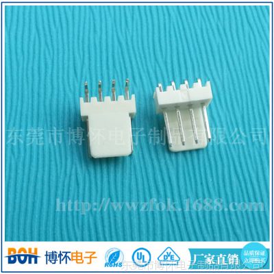 供应MOLEX2510-4P米黄色90度针座 LED插头线