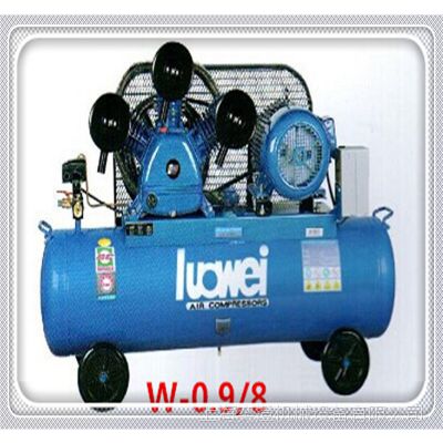 罗威空压机单级风冷移动w09875kw活塞式气泵空气压缩机