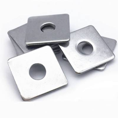 耀荣生产各种不锈钢冲压方垫片异形圆形楔形垫片