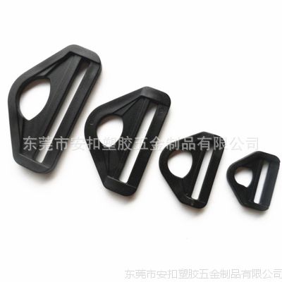 厂家销售塑胶箱包配件 半圆D扣织带调节扣 D字扣连接扣