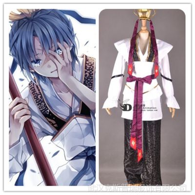 魔笛magi 天方魔谭magi 练白龙cosplay服装动漫服装批发 价格 厂家 中国供应商