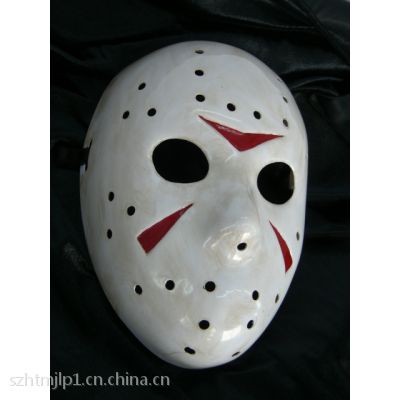 厂家直销PVC面具手绘万圣节面具环保装扮舞会鬼面具