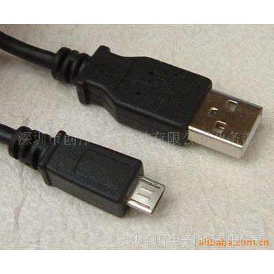 深圳数据线厂家长期订做供应MICRO USB连接线 MICRO USB数据延长线(图)
