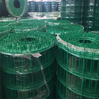 荷兰网安装步骤@浸塑养殖铁丝围栏网批发 绿色铁丝网价格