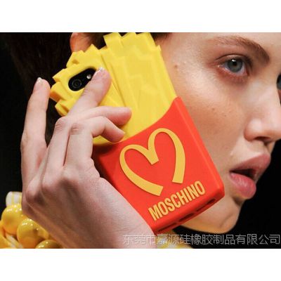 定做MOSCHlNO手机套 4S/5S 海绵宝宝手机壳 麦当劳薯条手机套