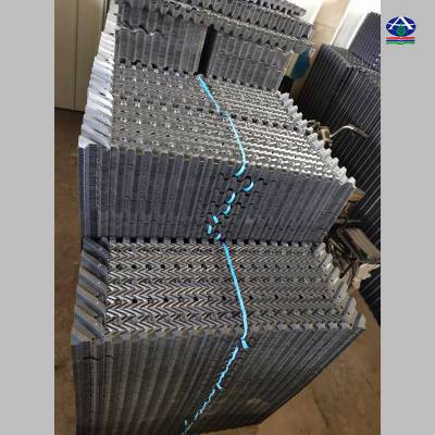 1500×1000×17PVC填料 横流塔悬挂填料哪卖 1500mm宽收水 河北华强
