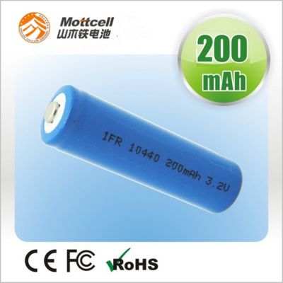供应mottcell 铁锂电池 10400 200mAh 3.2V