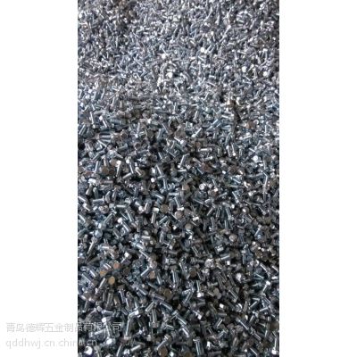 供应镀三价环保锌美制细牙六角头二组合螺钉