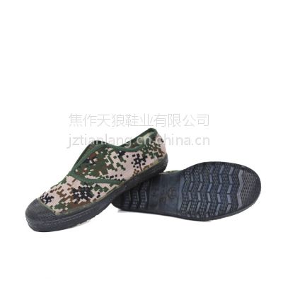 中国做好硫化鞋一脚蹬迷彩鞋解放鞋，帆布休闲鞋厂家，OSPOP焦作天狼
