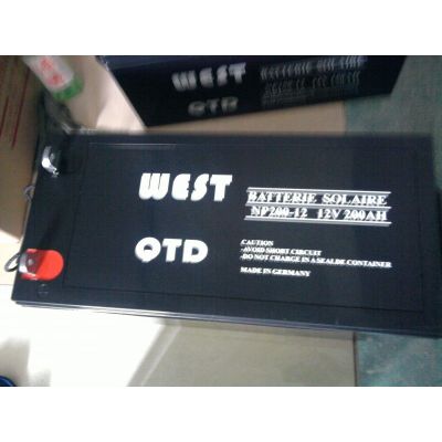 供应12V200AH铅酸蓄电池/胶体电池 EUSO SOLAR BATTERY