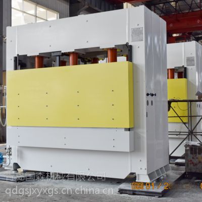 新型复合材料板压机生产线制造厂青岛国森机械