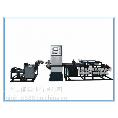 上海旻阔实业供应MK-15HZL铝塑标贴自动背胶焊接机，三维软标贴