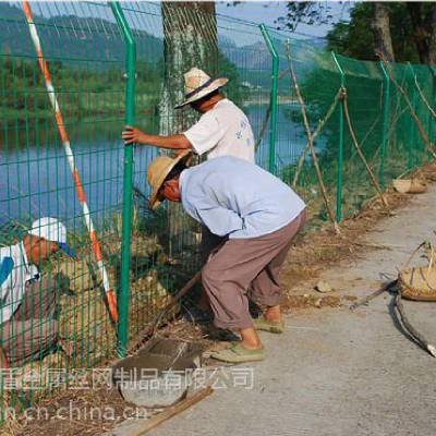 焊接操场护栏网朔州隔离栅厂家价格 500丝1.8*3米高双边丝护栏网