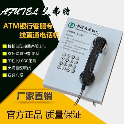 艾弗特 壁挂式工业公用ATM95599农业银行自助设备客服专线电话机