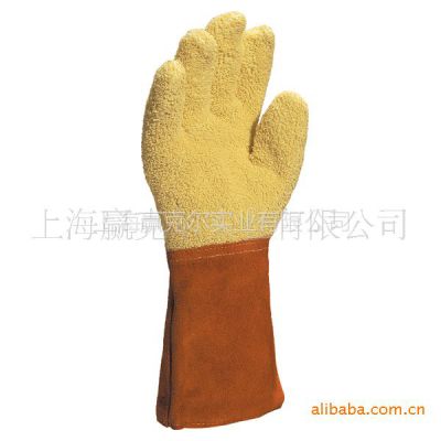 供应芳纶毛圈布高温防切割手套、耐高温防割手套、防割手套