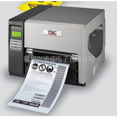 供应福建TSC TTP-384M宽幅条码打印机 福州仓库标签打印机
