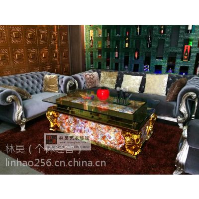 ktv发光茶几 欧式茶几LH-B049