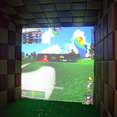 室内高尔夫 高尔夫模拟器 韩国高尔夫模拟器 室内模拟器