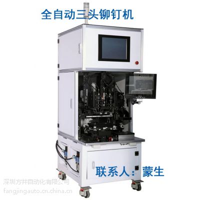 供应非标自动化全自动三头铆钉机