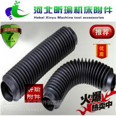 手縫制加工特佛龍***布圓筒伸縮式防護(hù)罩***達(dá)300度，防護(hù)罩哪里可以定做——昕瑜機(jī)床附件定做包郵